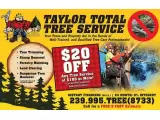 FINANCING, FREE ESTIMATE, LAND CLEARING, FULL SERVICE TREE COMPANY